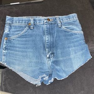 New without tags urban wrangler denim cheeky shorts